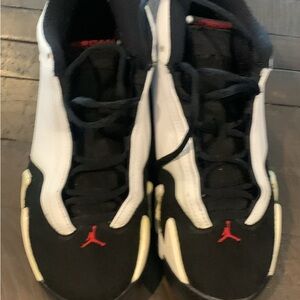 Nike Kids Sneakers Black White Red